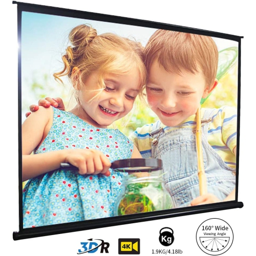 40inch Portable Projector Screen 169 Small Projection Screen Self