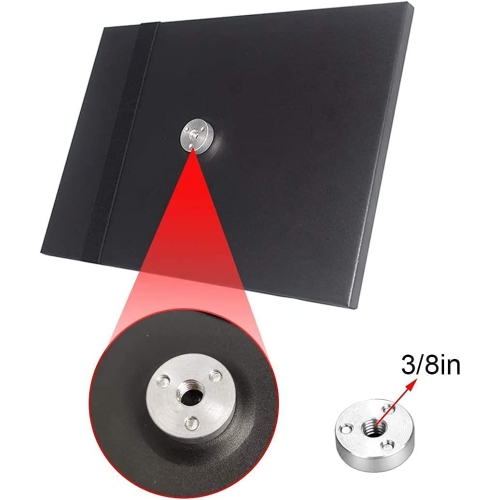 Projector Tray, 9.4inx13.4in Laptop Tray Platform Holder Pallet for 3/8' or 1/4' Screw Tripod Stand Mount Widely Use in Meeting Rooms,Studio (Only