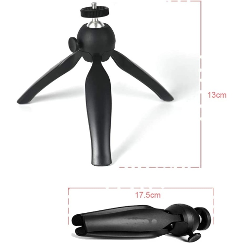 Mini trépied projecteur tête pivotante 360 degrés pour projecteurs caméra DVR caméra mini caméra Web, support et tête à rotule en métal pour caméra