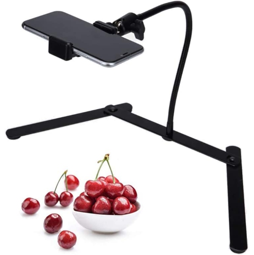 Photo Copy Pico Projector Stand Overhead Phone Mount Pico Projector Stand Monopod for Live Streaming and Baking Crafting Demo and Draw Recording