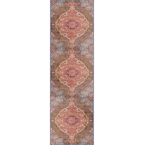 RUG BRANCH  Floria Traditional Floral Medallion Indoor Area Rug