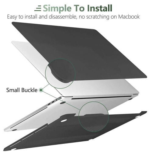 Étui-clavier rigide en plastique et protecteur d’écran pour MacBook Air DE 13 po TOUS les modèles
