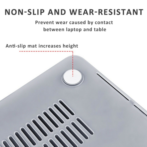 Étui-clavier rigide en plastique et protecteur d’écran pour MacBook Air DE 13 po TOUS les modèles