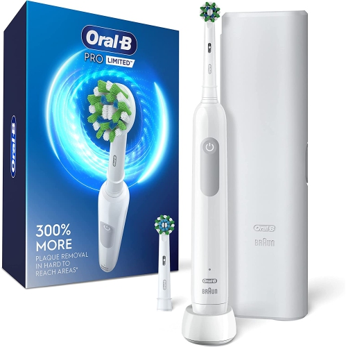 Brosse à dents électrique rechargeable Pro Limited d’Oral-B, blanc