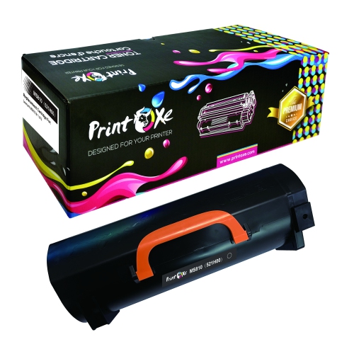 PRINTOXE® 52D1H00 Compatible 521H00 Toner 521H Yield 25K Pages for Lexmark MS810N MS810DN MS810DE MS810DTN MS811N MS811DN MS811DTN MS812DN MS812DTN