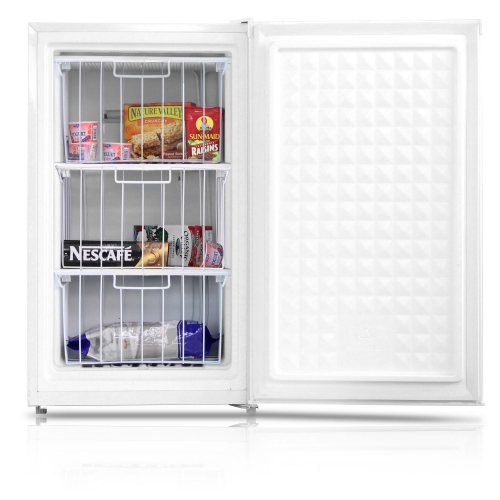 Arctic King 3.0 cu ft Upright Freezer with Reversible Door and 3 Removable Storage Baskets