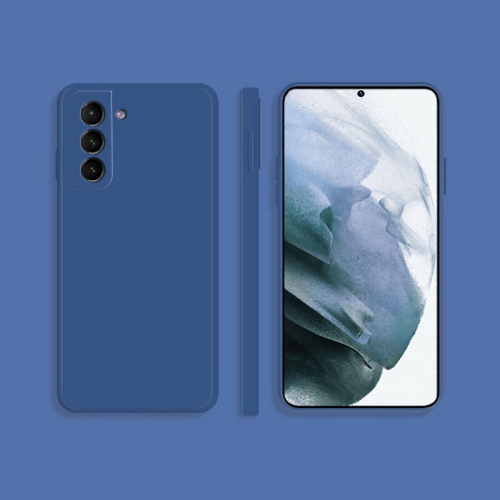 PANDACO Soft Shell Matte Navy Case for Samsung Galaxy S22