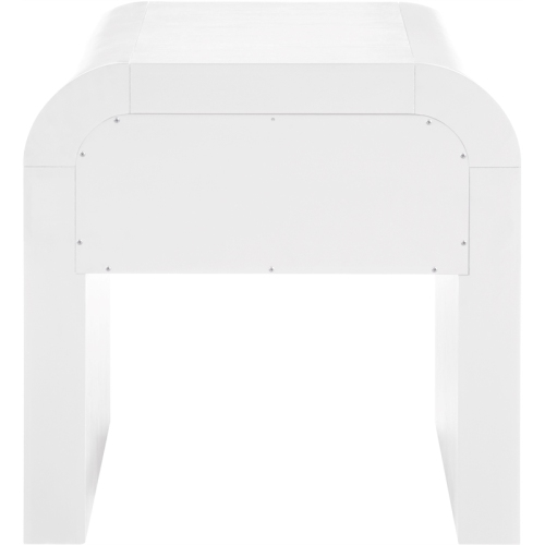 Meridian Furniture Artisto White End Table