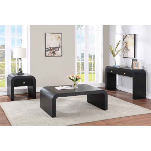 Meridian Furniture Artisto Black End Table