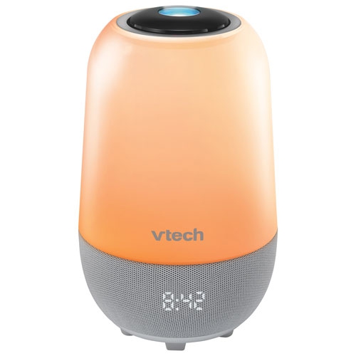 BC8313 V-Hush Pro | haut-parleur Bluetooth apaisant portatif d’entraînement au sommeil de VTech - veilleuse colorée une touche et projecteur de plafo