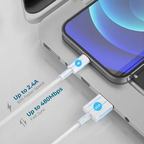 3.3 / 6.6ft yellowknife Apple MFi Certified - Lightning Cable for iPhone 5 6 7 8