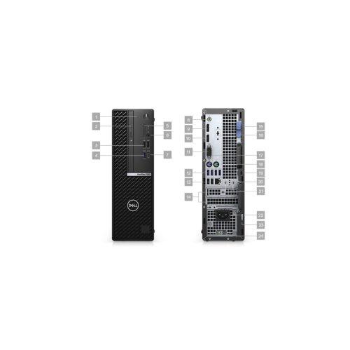 Refurbished – Dell Optiplex 7000 7090 MT Mini Tower Desktop (2021) | Core i7 - 1TB HDD - 32GB RAM | 8 Cores @ 4.8 GHz