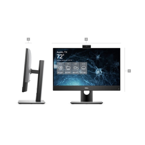 Dell OptiPlex 7490 All-in-One Desktop 23.8" FHD, Intel Core i5, 16GB RAM, 512GB SSD by DELL - Refurbished condition - Image 2