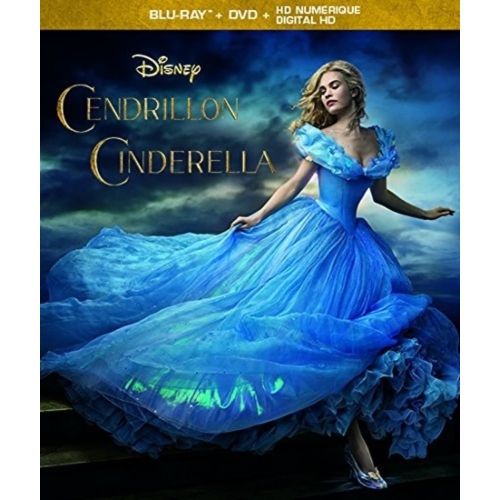 WALT DISNEY STUDIOS  Cinderella (Blu-Ray - DVD - Digital)