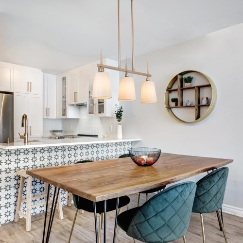 Modern Gold 3-Light Linear Island Chandelier with Fabric Shade