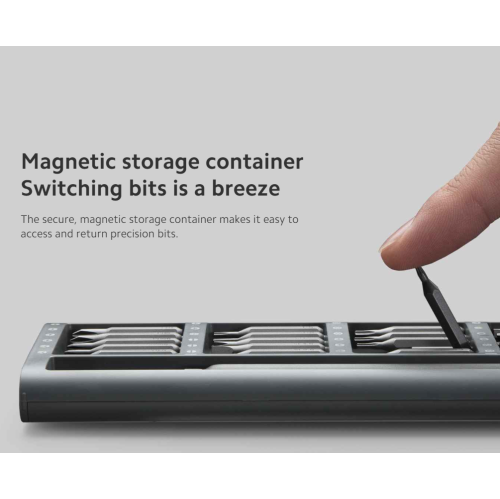 Xiaomi Mi Precision Screwdriver Set, 24 Magnetic Driver Bit Set, Pocket Screwdriver Tool Set