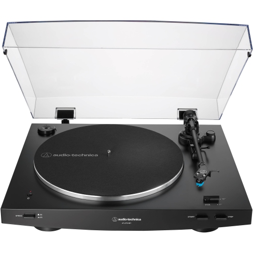 AUDIO-TECHNICA AT-LP3XBT BK Automatic Belt-Drive Turntable (Wireless & Analog) + Bonus Anti-Bacterial Touch Screen Cleaning Kit Bundle