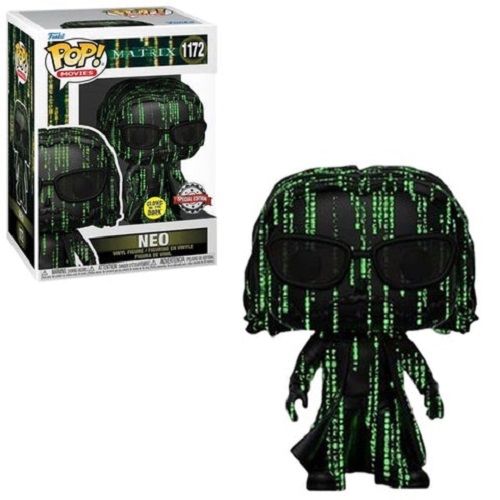 Funko POP MATRIX RESURRECTION NEO CODED | Glow in the Dark Special Edition #1172
