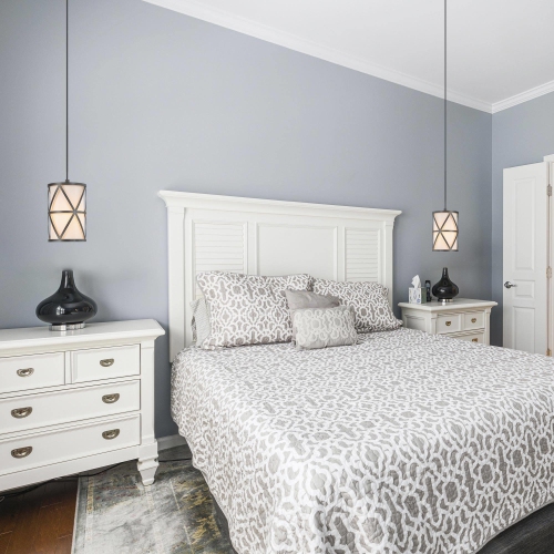 Modern 1-Light Cylinder Shaded Pendant for Kitchen Island