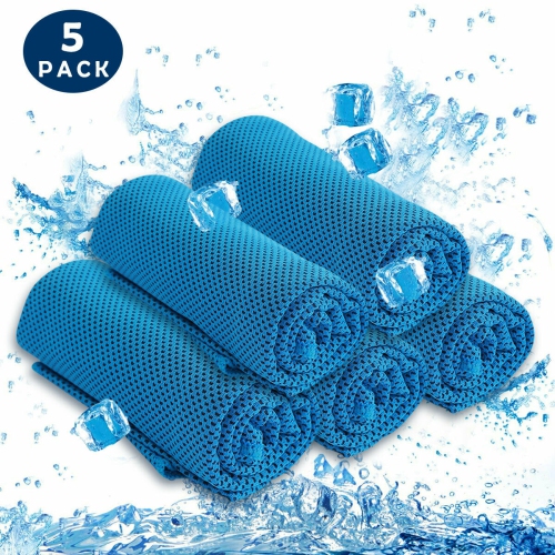 Serviette d'extérieur Instant Cooling Ice Cold Golf Cyclisme Gym Sports extérieur CA