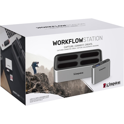 Kingston Workflow Station and Readers - Brand New