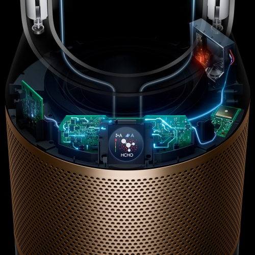 Refurbished Dyson Official Outlet - PH04 Purifier Humidify and Cool Formaldehyde - White/Gold