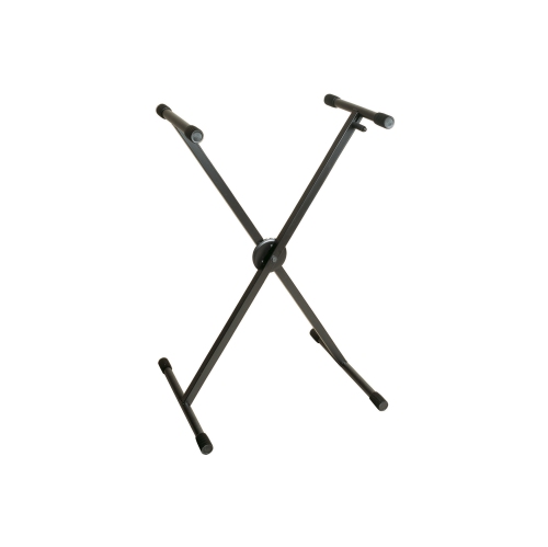 Yorkville Deluxe Single Braced X Keyboard Stand