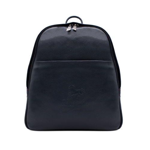 CAVALINHO  The Sailor Leather Backpack - Color (18150101.22) In Navy