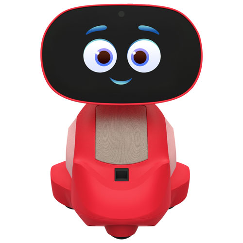 Miko 3 AI-Powered Smart Robot with Voice Control, Games & Apps - Martian Red - English