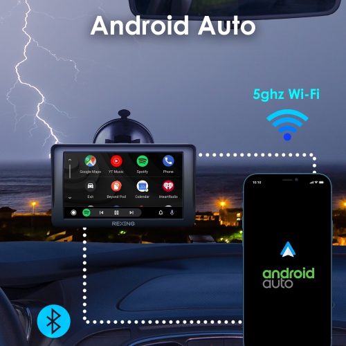 Récepteur multimédia Rexing W1 AVEC / caméra de recul