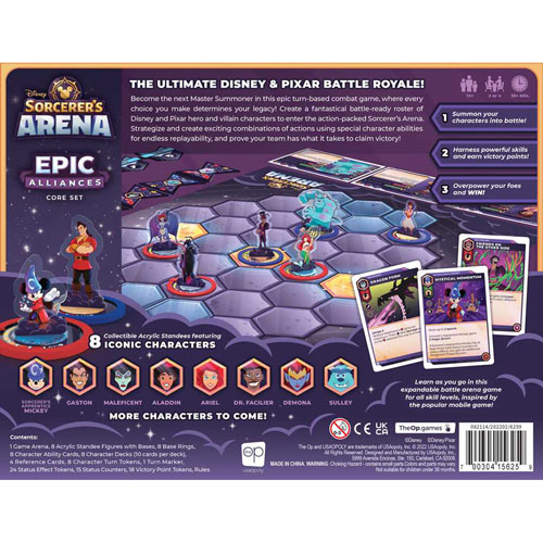 Jeu de société Disney Sorcerer's Arena: Epic Alliances Core Set - English