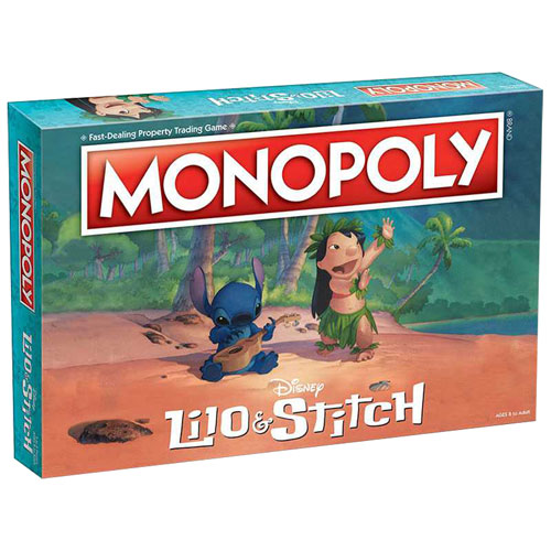 Monopoly: Lilo & Stitch Edition Board Game - English