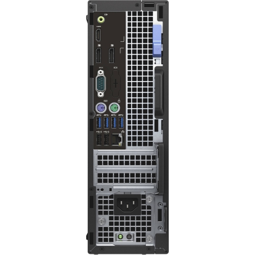 Refurbished - Dell 5040 SFF Desktop - Black ( Intel® Core™ i5-6500 Processor / 16 GB RAM / 256 GB SSD 500 HDD / Windows 10 Professional)