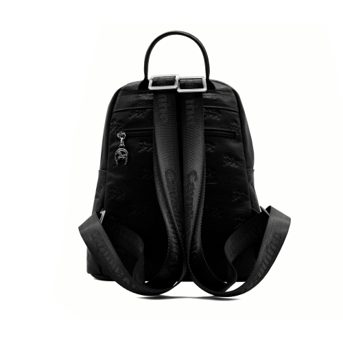 Cavalinho Cavalo Lusitano Leather Backpack - Black