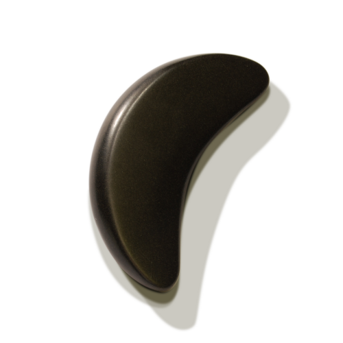 Master Massage Large Crescent Shape Balsalt Stone for Hot Stone Massage 2 Piece Pack