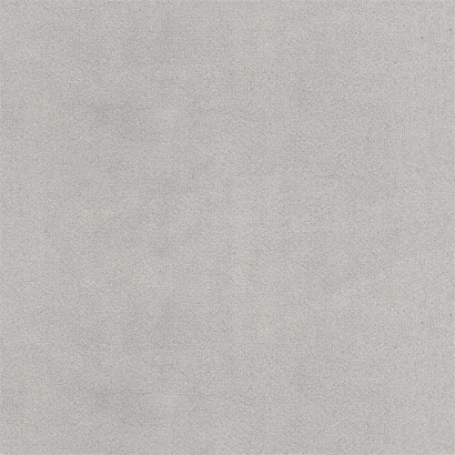 HomePop Modern Wood and Velvet Tufted Ottoman in Silver Finish