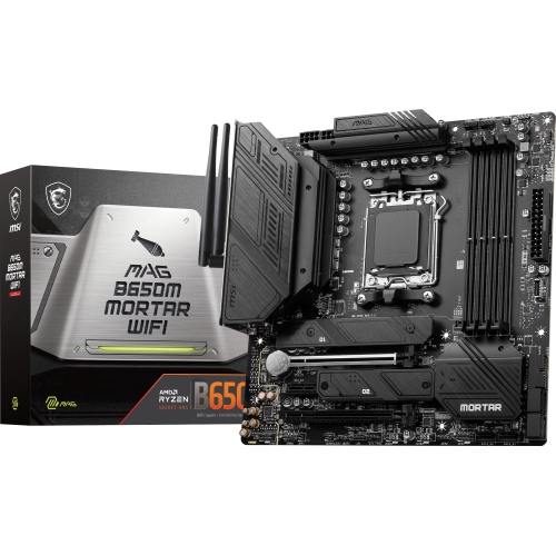 MSI MAG B650M Mortar WiFi Gaming Motherboard