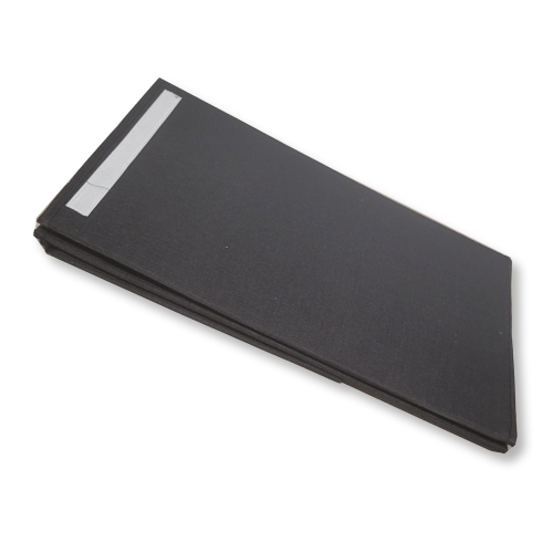 ITY International - Collapsible Fabric Laundry Hamper, 15.75" x 11.85" x 23.65", Black