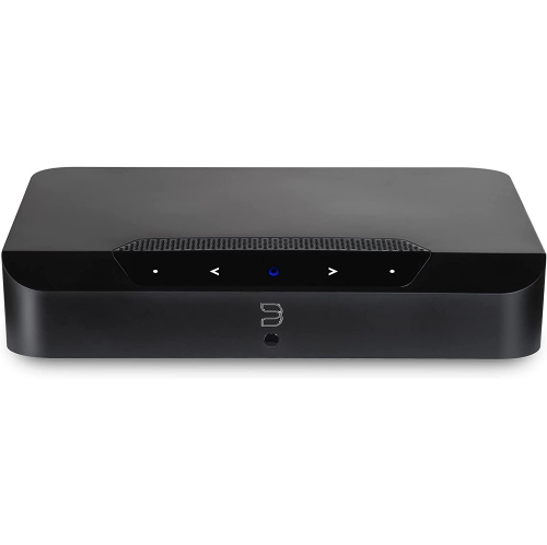 Bluesound POWERNODE EDGE Compact Wireless Multi-Room Hi-Res Music Streaming Amplifier - Black, Compatible with Alexa and Siri