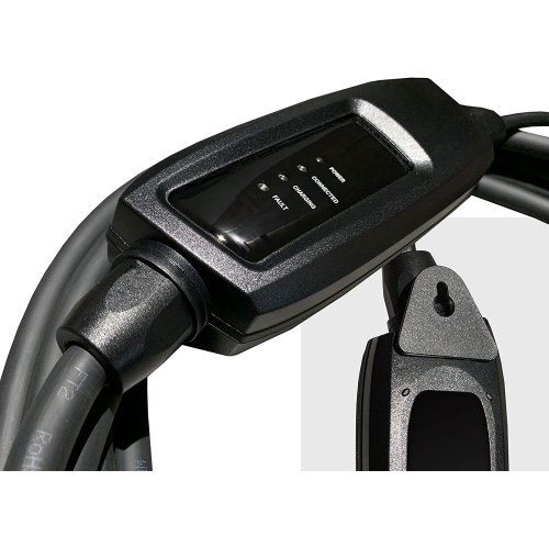 Chargeur EV portable de niveau 1 et niveau 2 - Jusqu'à 16 A, fonctionne avec des prises 120 V ou 240 V, câble de charge de 28 pieds, charge les EV 3