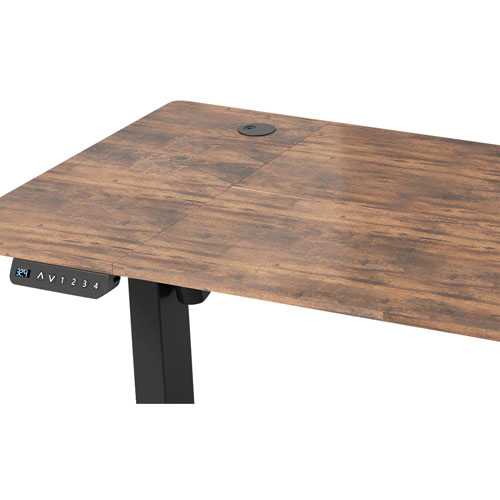 LjubLjana 53" Electric Height Adjustable Sit-Stand Desk - Wood