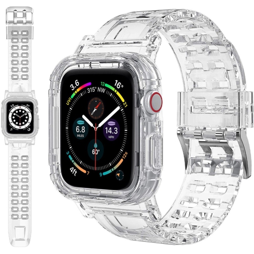 Rugged Protective Case with TPU Band Strap for Apple Watch Series 1 2 3 4 5 6 SE