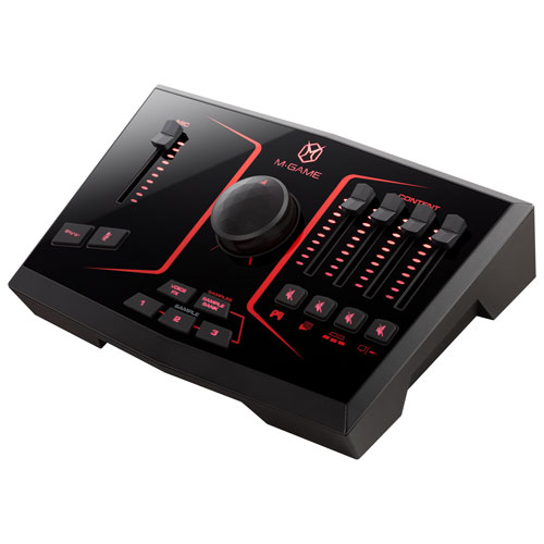 Interface de diffusion USB simple RVB M-Game de M-Audio