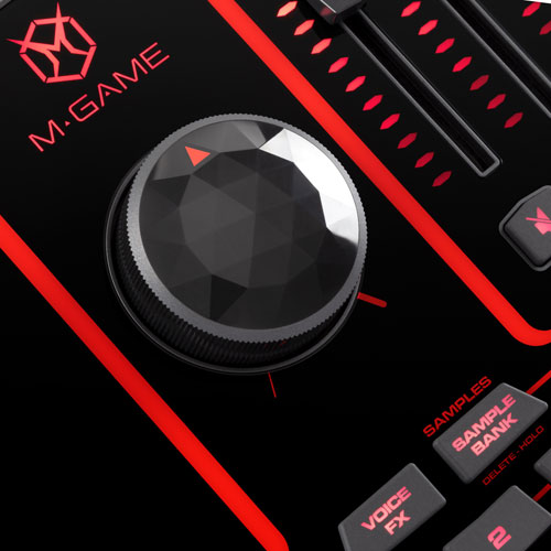 Interface de diffusion USB simple RVB M-Game de M-Audio