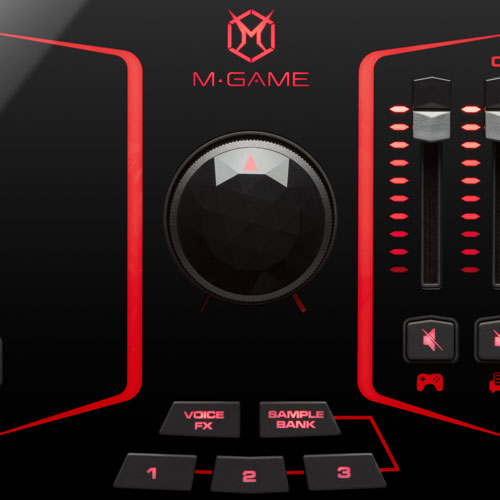 Interface de diffusion USB simple RVB M-Game de M-Audio