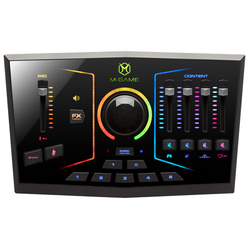 Interface de diffusion USB double RVB M-Game de M-Audio