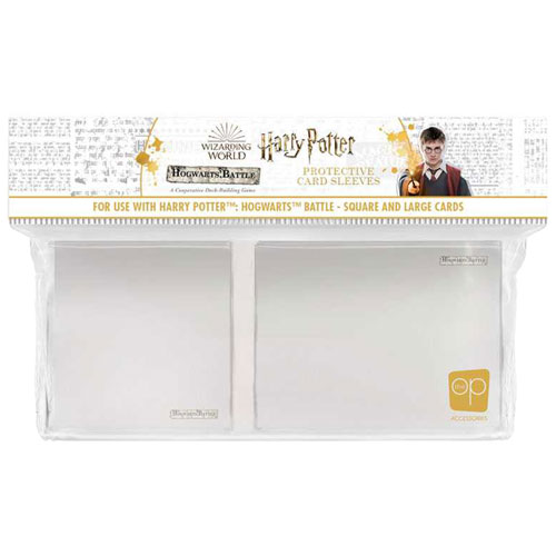 Harry Potter: Hogwarts Battle Square and Large Card Sleeves - English