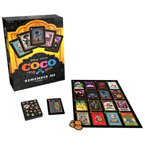 Jeu de cartes Coco: Remember Me Loteria - Anglais