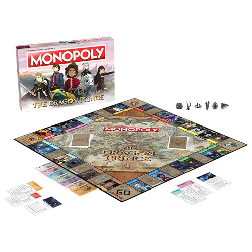 Monopoly: The Dragon Prince Edition Board Game - English