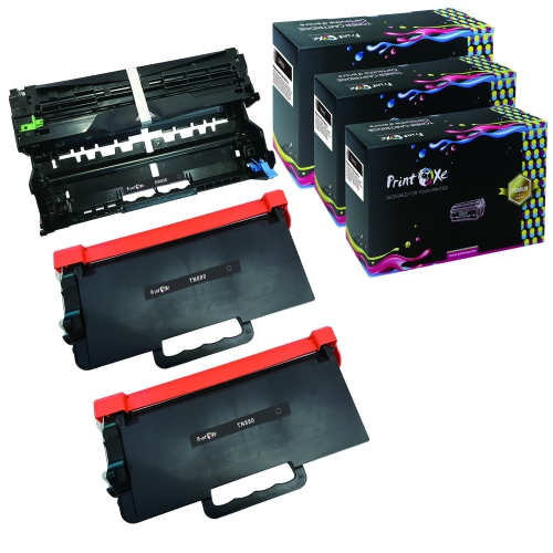 DR820 & 2 TN880 Compatible 3 Units for Brother HL MFC & DCP Series L5000 L5100 L5200 L6200 L6250 L6300 L6400 L5700 L5800 L5850 L5900 L6700 L6750